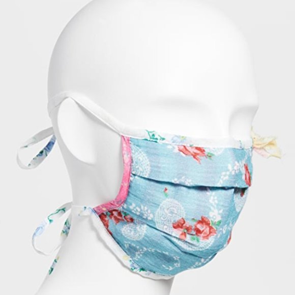 Loveshack Fancy Mask - Blue Bamba Multi - Never Worn - Picture 2 of 4